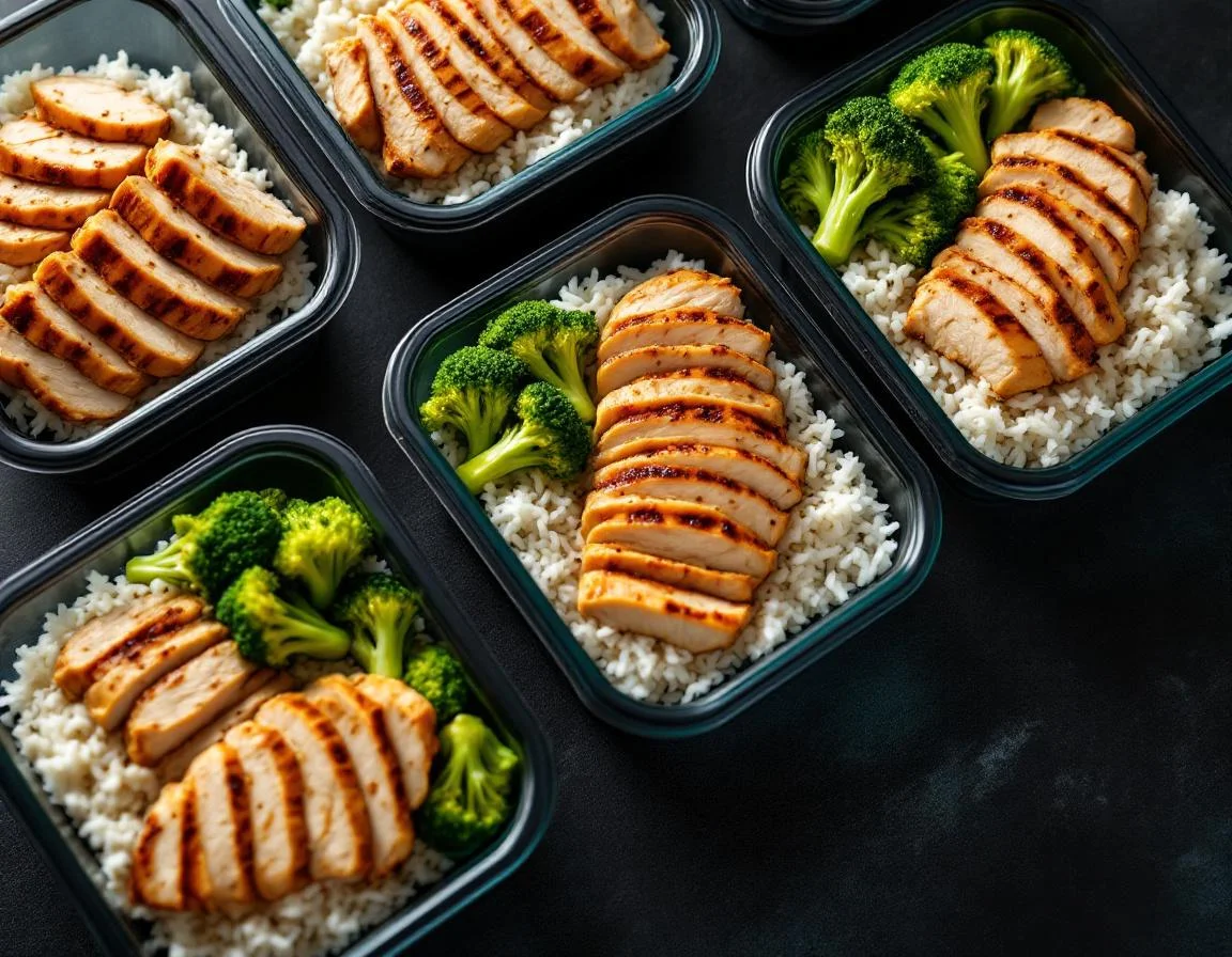 Chicken & Rice Meal Prep