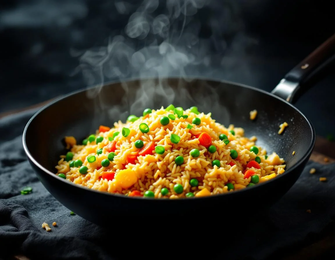 High Protein Egg Fried Rice