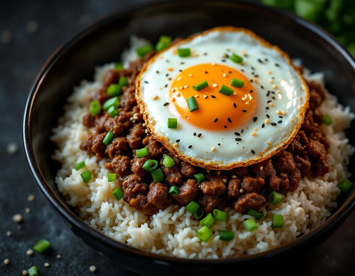 Korean Beef Rice Bowl