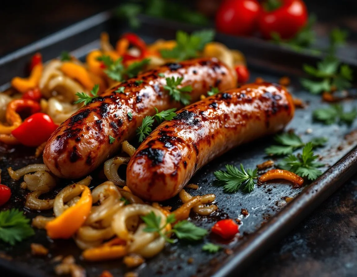 Sausage, Peppers & Onions